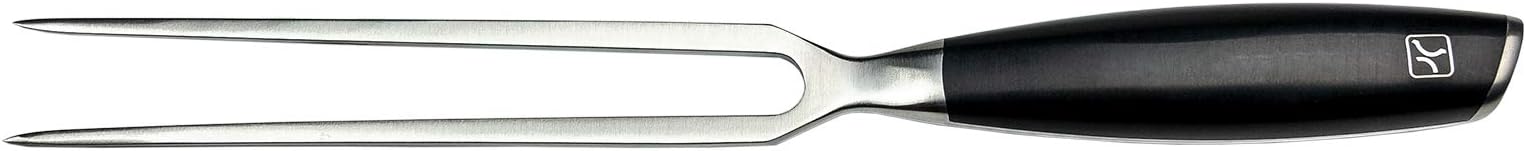 Equilibrium 16 cm Carving Fork with German Stainless Steel Blade and Black Handle