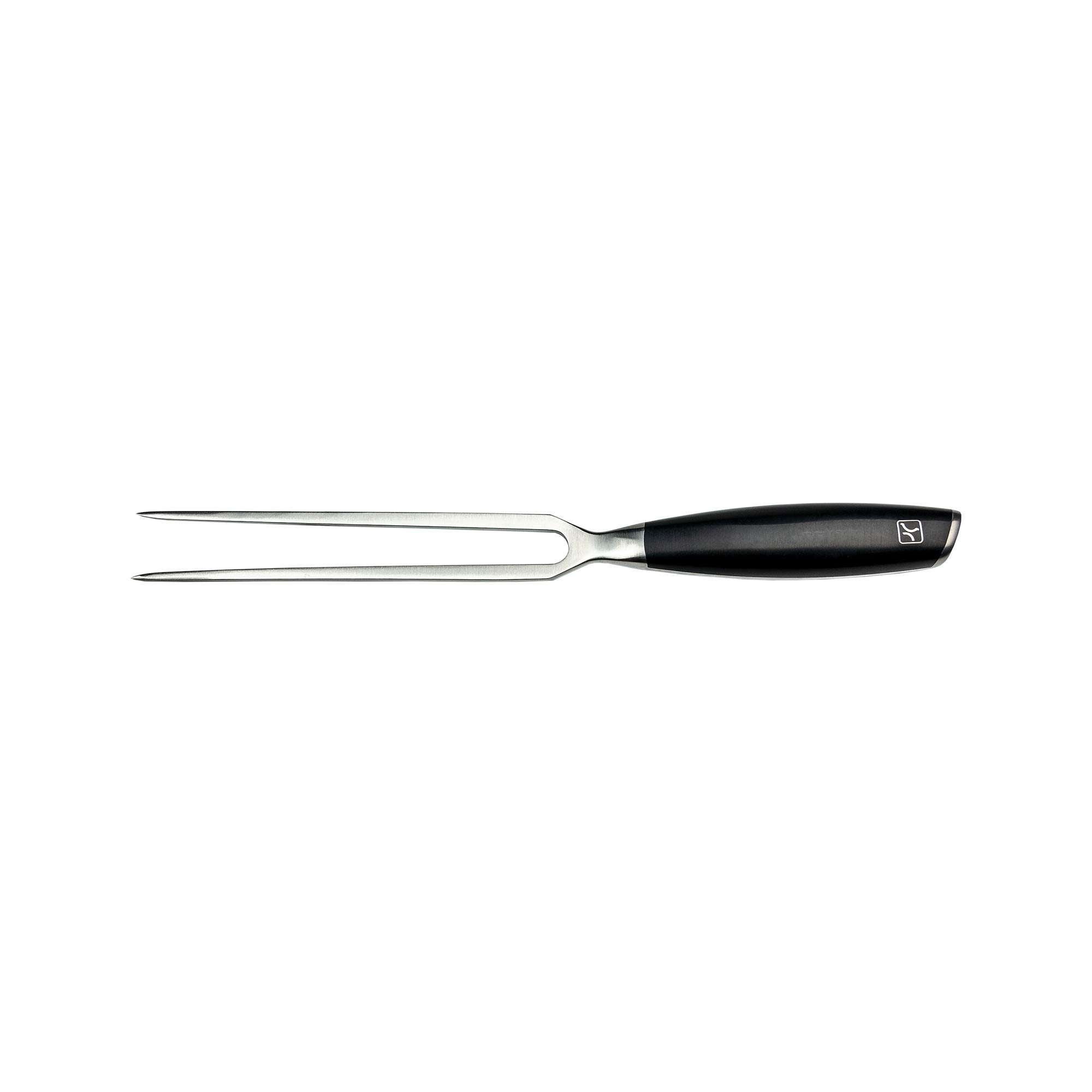 Rockingham ForgeEquilibrium 16 cm Carving Fork with German Stainless Steel Blade and Black Handle