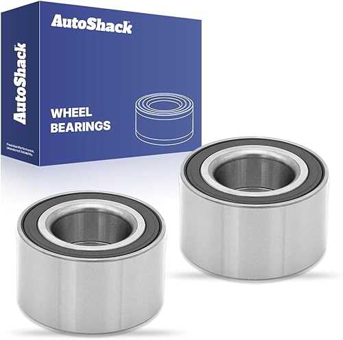 AutoShack WB610098PR - Juego de 2 rodamientos para rueda delantera para Mazda 3 2005 2006 2007 2008 2009 2010 2011 2012 2013 Mazda 3 2012-2014 2015