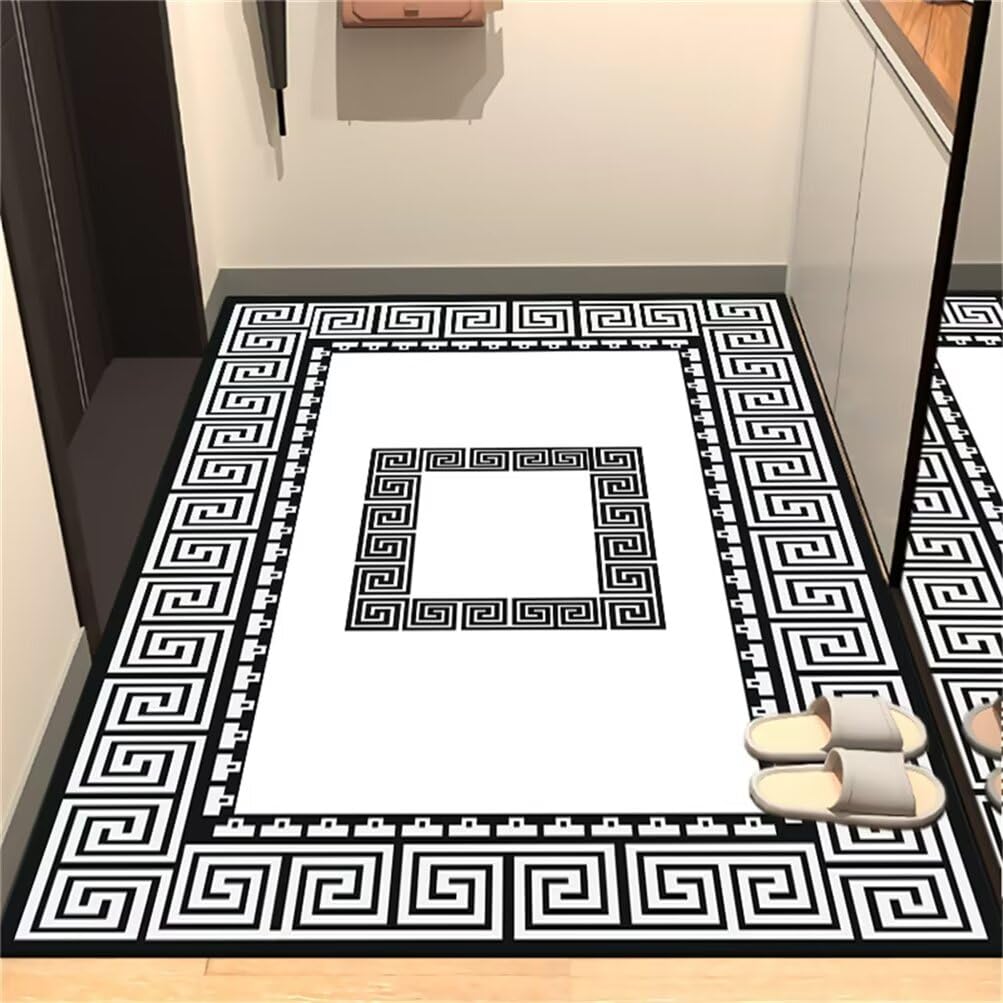 Tapis garcon chambre ambiance geek avec motif sticker géométrique moderne