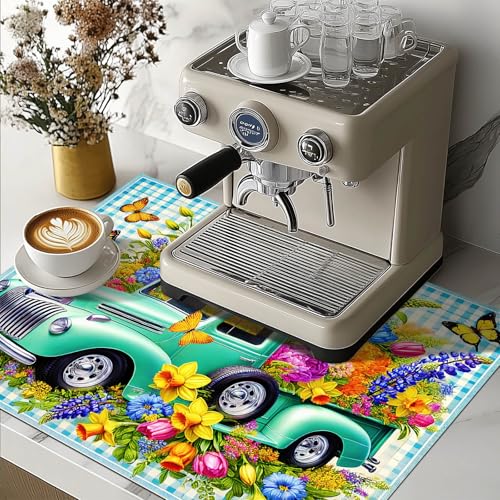 Image of HOMETITUTE Spring Truck Stove Top Cover 28x20 Heat Resistant Mat
