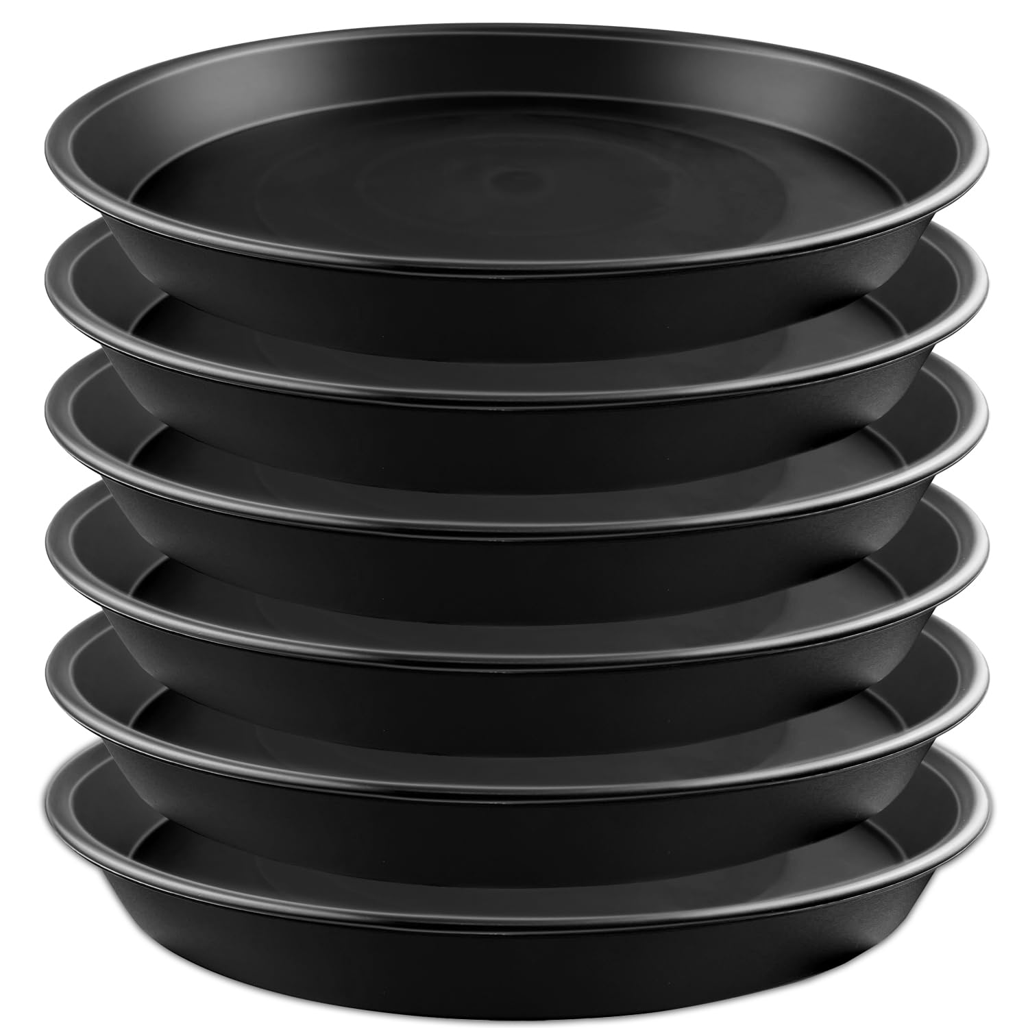 Garrdeen 6 Pack 12-Inch Plant Saucer Trays