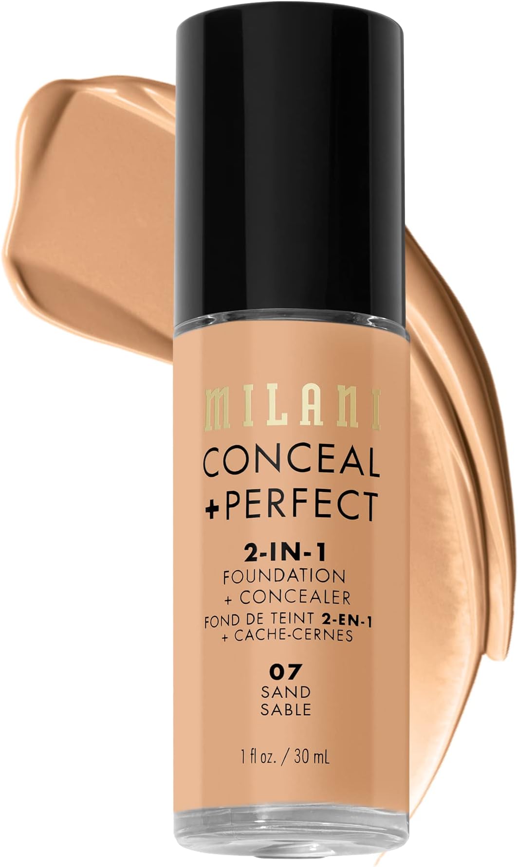 Conceal + Perfect Liquid Foundation in Sand, 1 Fl. Oz.