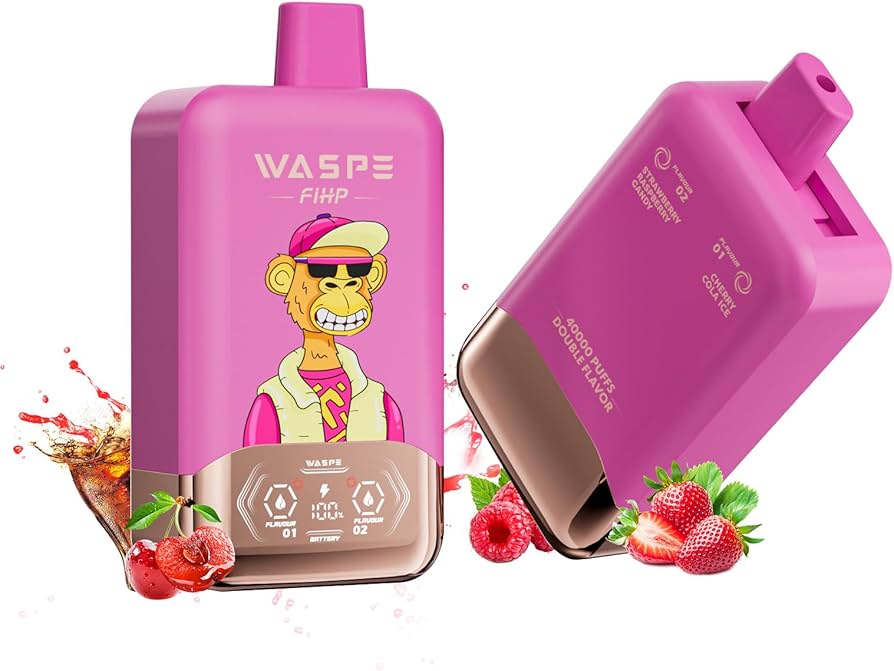 Amazon | 【ダブルフレーバー】 使い捨て電子タバコ40000回吸引 WASPE
