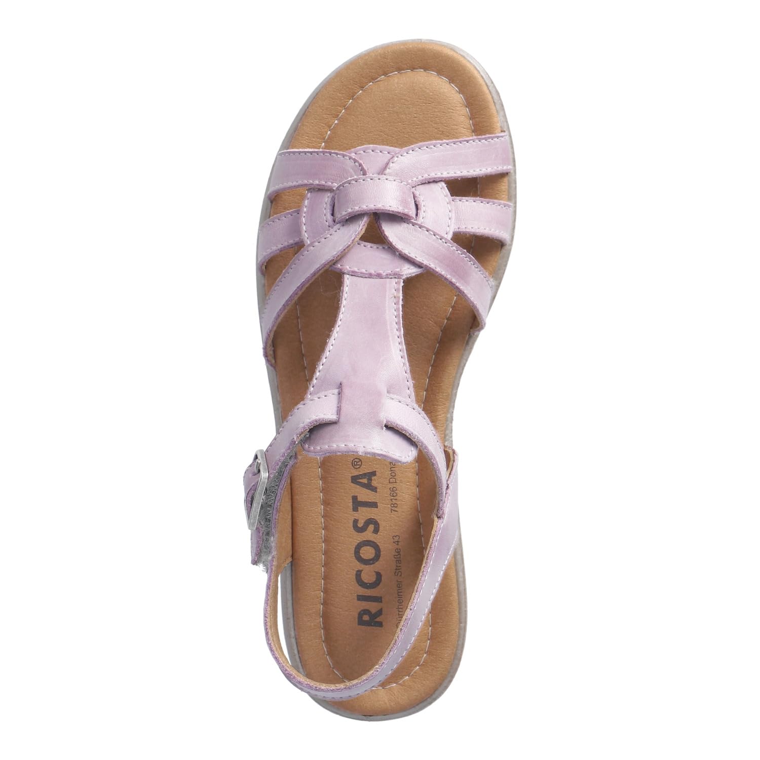 RICOSTA Mädchen Riemchenballerinas Beth, Kinder Flats, Weite: MITTEL, lose Einlage