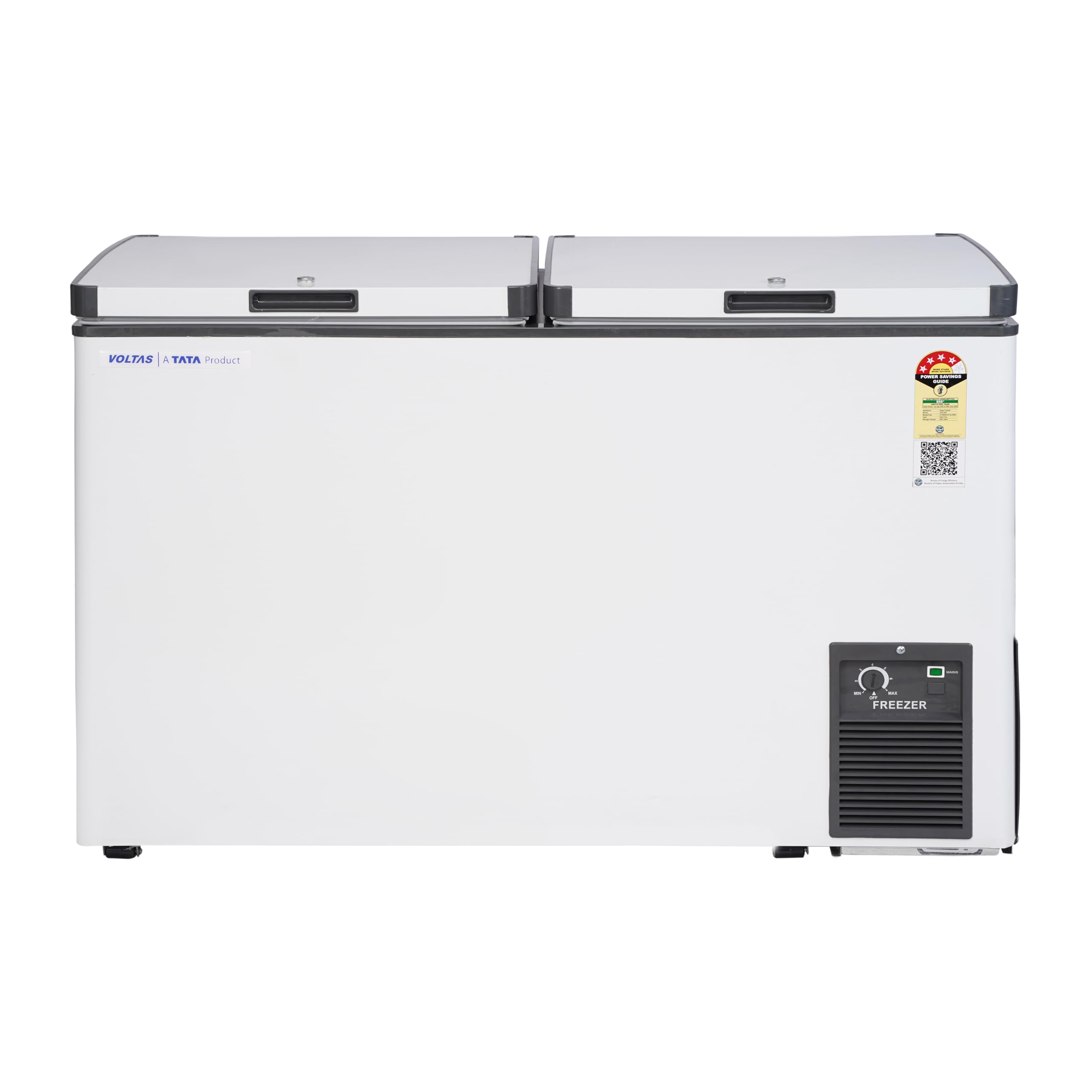 Voltas 320 Litres, 3 Star, Convertible Double Door Chest Deep