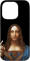 Vista 17 de Funda para iPhone 12 Pro Max Leonardo da Vinci - Salvator Mundi (salvador del mundo)