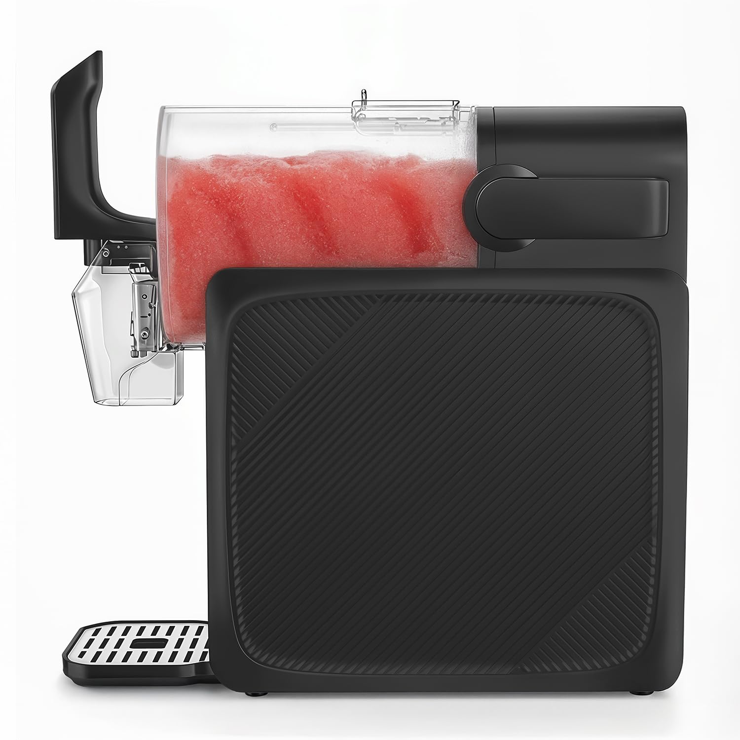 Macchina per granita SLH800 HKoenig, 5 modalità preimpostate, bevande ghiacciate, Milkshake, caffè freddo, cocktail, capacità 2,5L, funzione mantenimento freddo, autopulente, pannello touch, nero