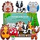 DeFieltro Waldtier-Nähset - Nähset Kinder ab 6 Jahre – KREATIVIVES & LEHRREICHES Set für Kinder - Häkeln & Stickset kinder - Magischer Nähspaß Schule der Magischen Tiere - Nähen für Kinder