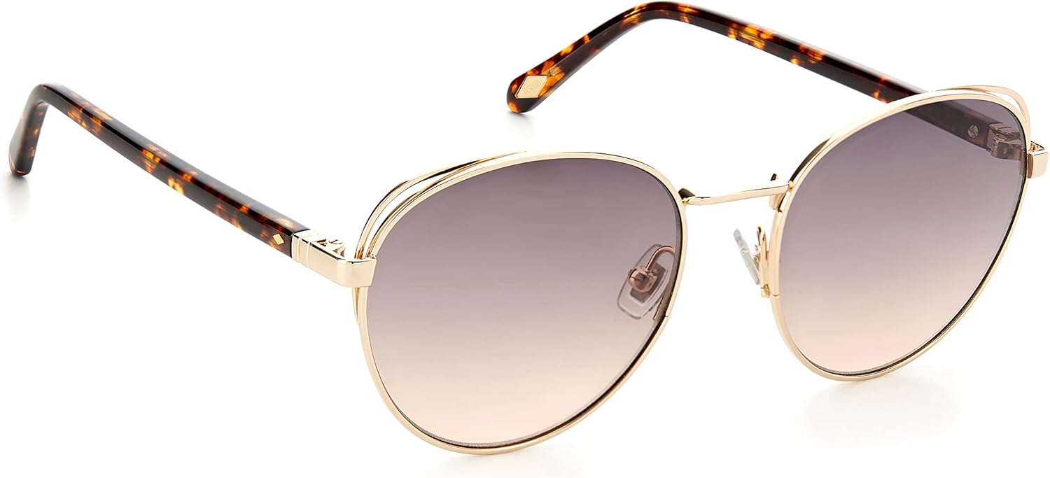 Fossil womens Fossil Female Sunglass Style Fos 2107/G/S Oval Sunglasses