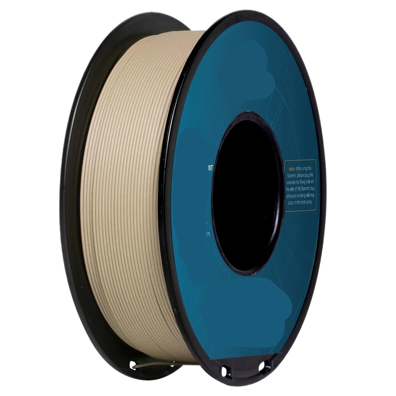 Filament pour Imprimante 3D Filament d'imprimante 3D PLA/PETG/ABS + 1 kg,75 mm, une variété(Wooden)