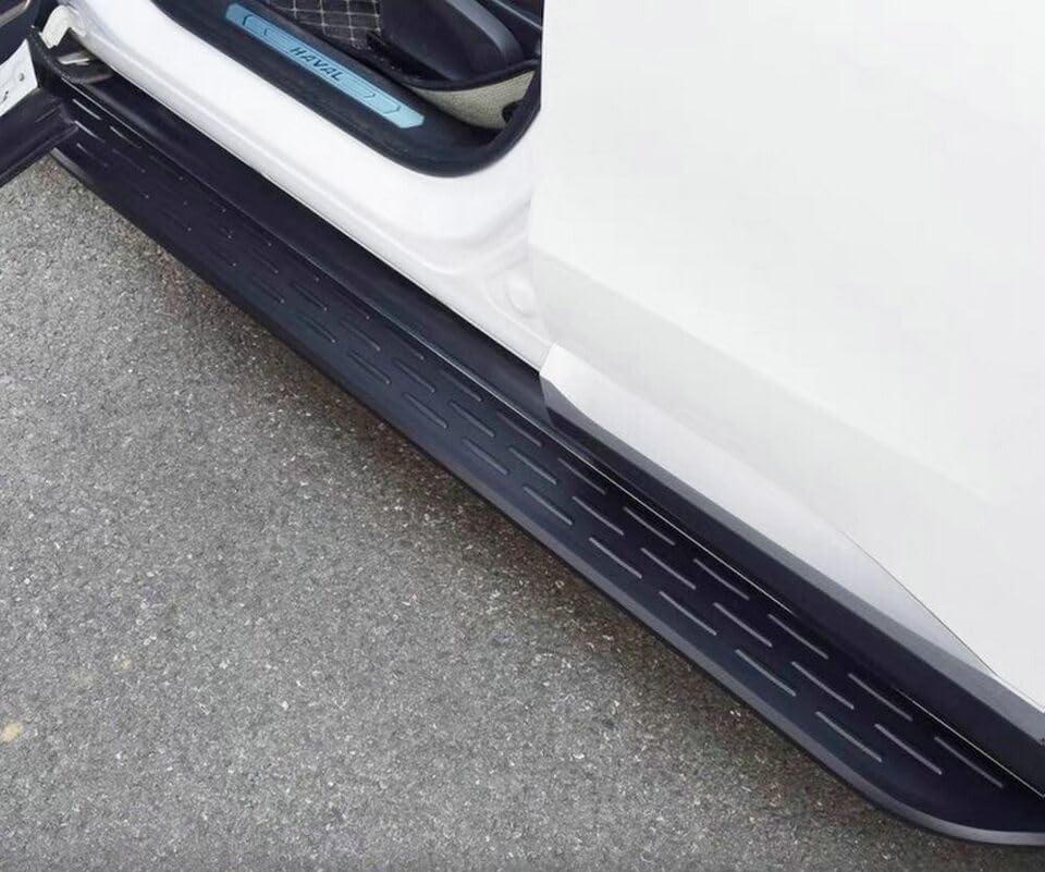 Estribos laterales para Toyota Venza 2020-2024 aluminio negro miniatura 6