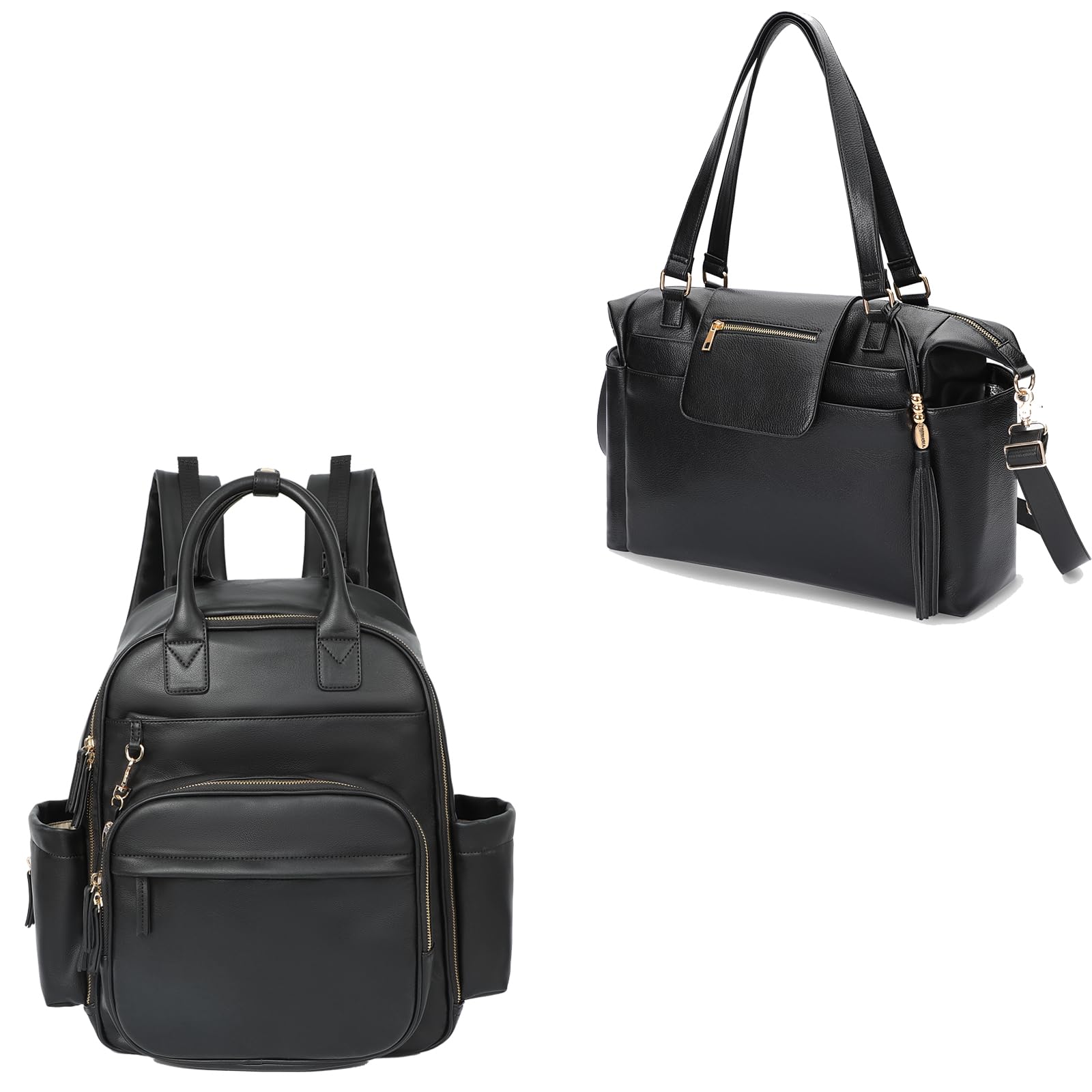 Diaper Bag Backpack Baby Diaper Bag Leather &Large Diaper Bag, Diaper Bag Tote