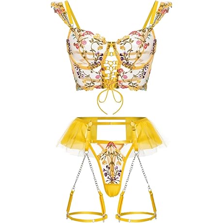 Spellbinding Floral Embrace: Enchanting Lingerie for Feminine Allure