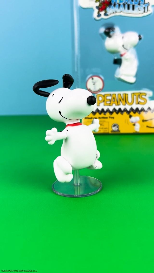 Amazon.com: World's Smallest Dancing Snoopy Wind-up Toy, Miniature
