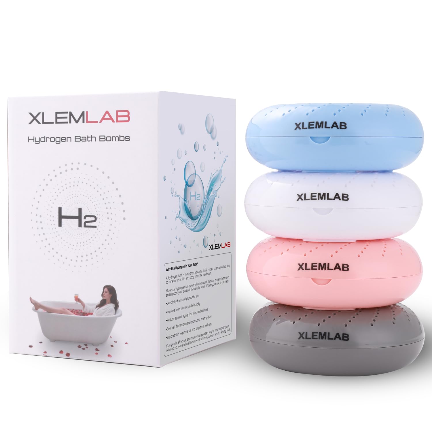 Amazon.com : XLEMLAB 14 Days Reuseable Molecular Hydrogen Bath