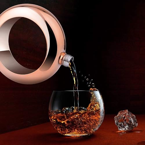 Miniatura 12 de Frasco de pulsera para mujer, botella de brazalete con tapa de diamantes de imitación para botella de vino de licor, juego de embudo de acero