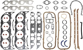 LowPricedAutoParts Full Gasket Set compatible with 65-90 Chevrolet/GMC/Pontiac 6.0L/366 6.5L/396 6.6L/402 7.0L/427 7.4L/454