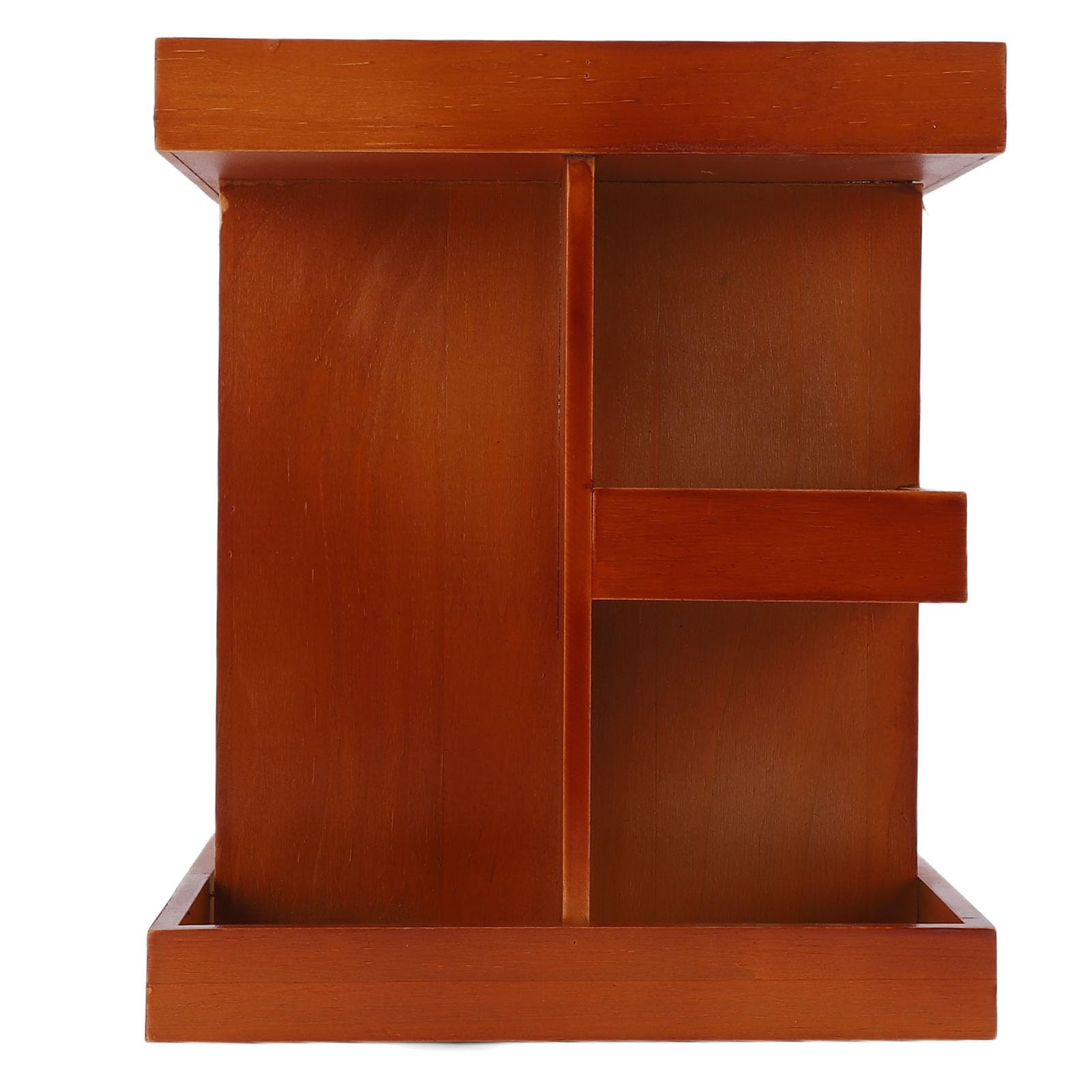 Organizer per Trucchi in Legno Girevole a 360 Gradi, Vetrina per Cosmetici con Scomparti Multipli, Organizer per la Cura della Pelle per Profumi, Camera da Letto e Scrivania da Ufficio