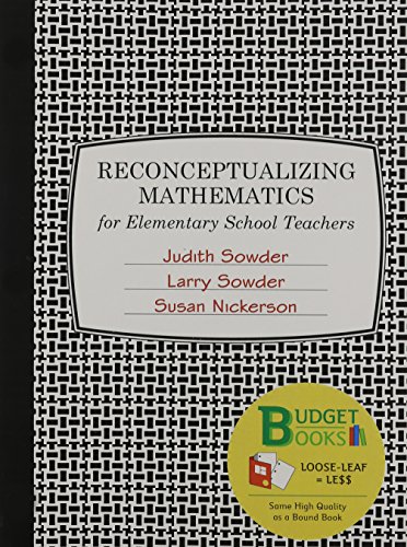 Reconceptualizing Mathematics (Loose Leaf) 1429264837 Book Cover