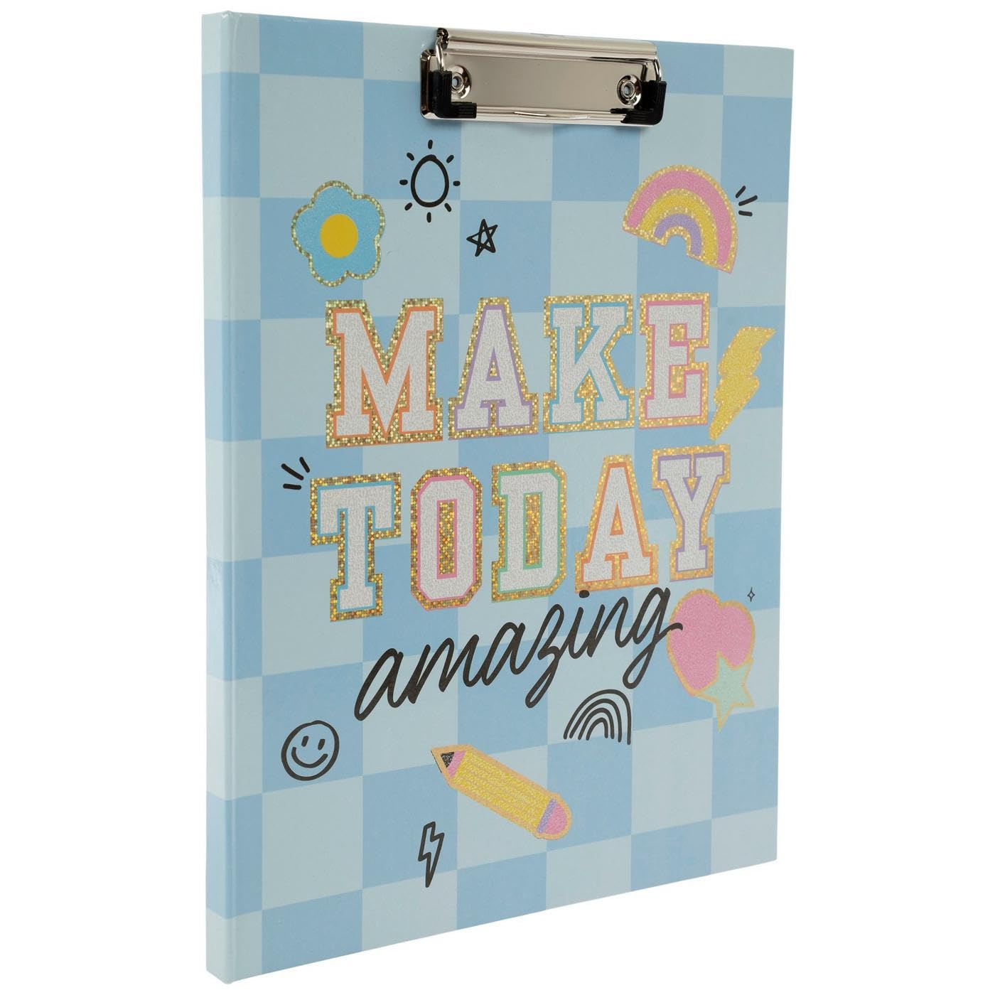 Amazon.com: Hobby Lobby Varsity Patch Clipboard with Notepad, Make