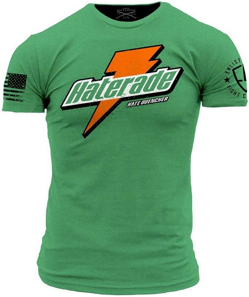 Grunt Style Enlisted 9 Haterade Men's T-Shirt, Size XXL