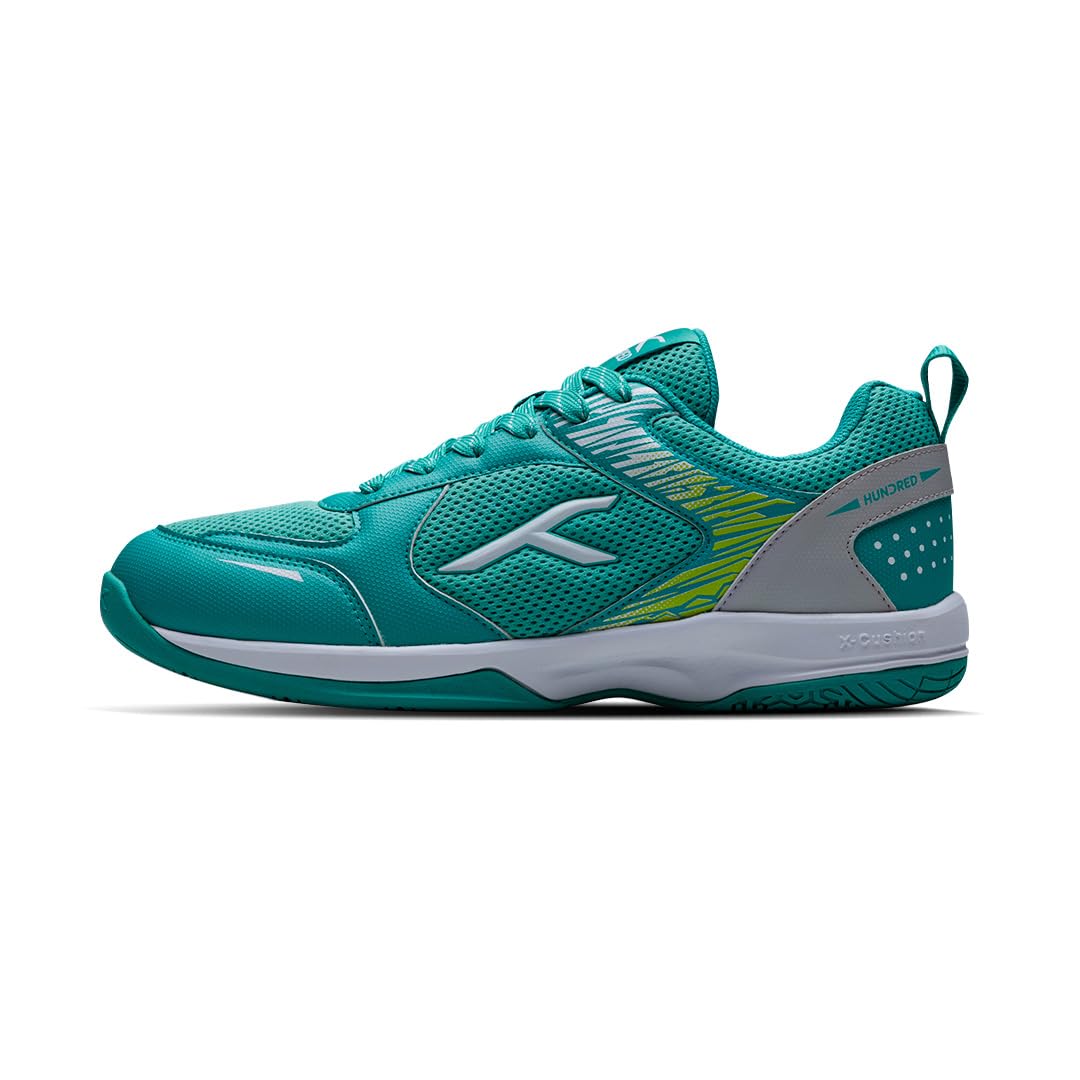 Hundred Court Star Pro Non Marking Badminton Shoes | Also Perfect for Squash, Table Tennis, Volleyball, Basketball & Indoor Sports | Lightweight & Dur...