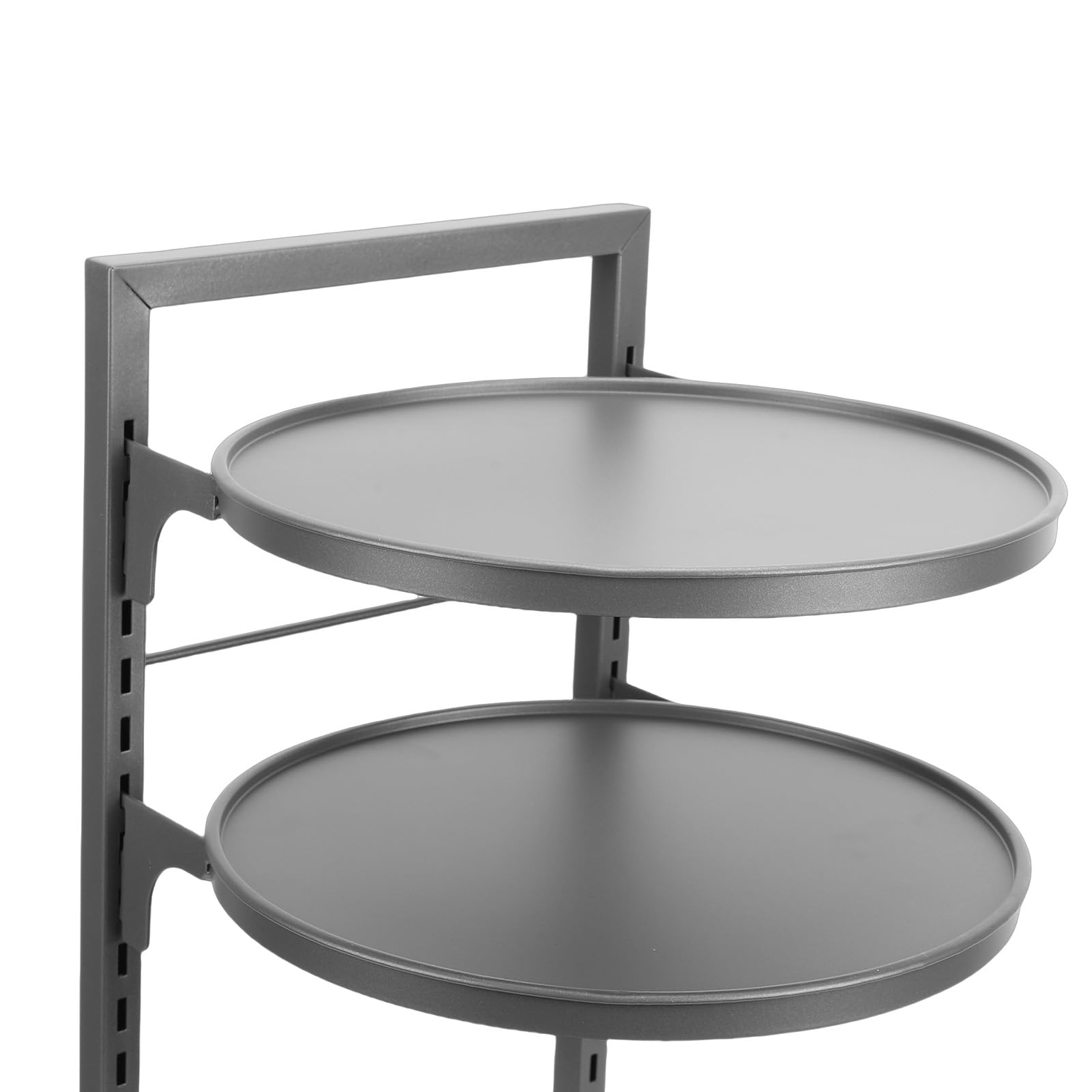Sonew Soporte de Almacenamiento Debajo del Gabinete de 4 Niveles para Ollas Sartenes Utensilios de Cocina Frutas Verduras y Especias – Estante de Acero al Carbono con Diseño Compacto