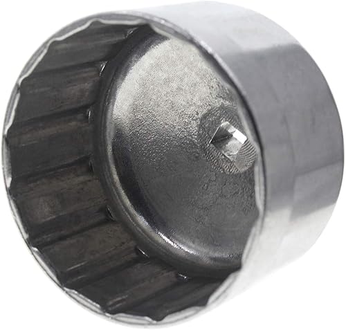 Miniatura 8 de AUTOKAY Llave de filtro de aceite de 3.386 in con 16 flautas para Volvo XC90 XC70 S60 S40 C70 S80 V40 V70, para BMW X3 328i 535i 128i 135i 135is