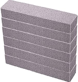 Chinco 6 Packs Pumice Stick for Cheaning, Pumice Scouring Stone Pad Removing Stain Grime Without Leaving Scratches for Kitchen Oven Stove Home Bathroom Toilet Pool House Cleaning Supplies