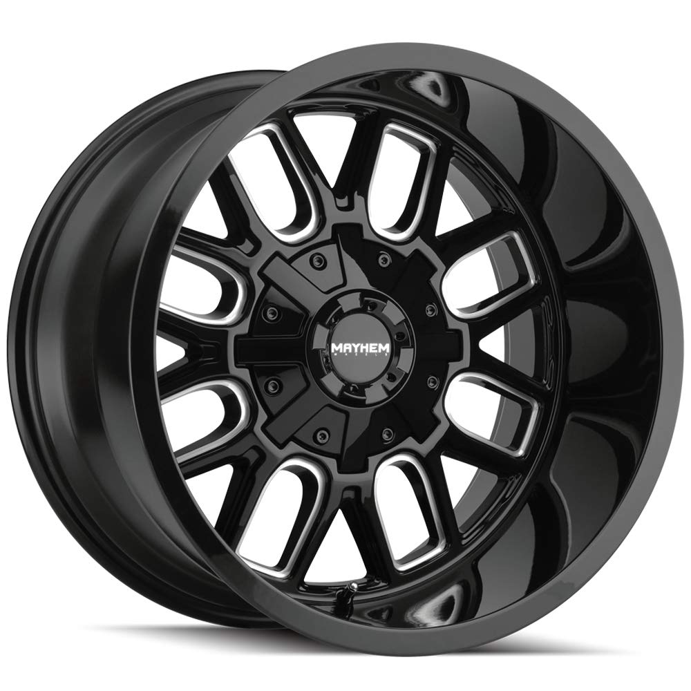 Amazon.com: Mayhem 8107-2152BM Cogent 8107 Gloss Black/Milled