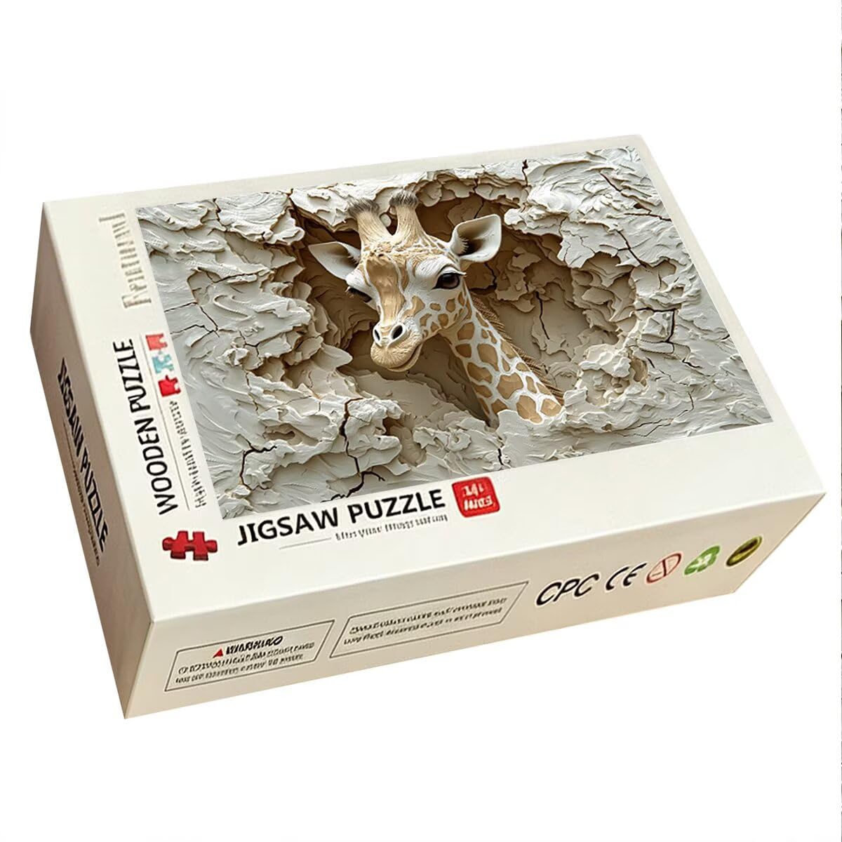 Puzzle 1500 Pezzi, Puzzle Giraffa, Legno Pezzi, Regalo Donna Uomo -9921