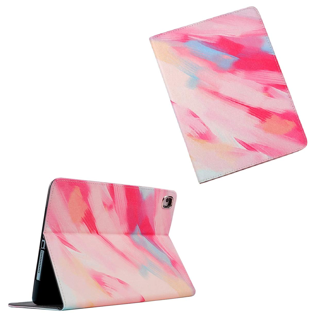 MVYNO Bold & Beautiful Designer Trifold Flip Case Compatible with iPad 9.7 inch 2017/2018 5th/6th gen | Unique 360 Degree Protective Cover with Multiple Viewing Angles (Pink Sunrise | 9.7 inches) (B091NPQWYQ) Amazon Price History, Amazon Price Tracker