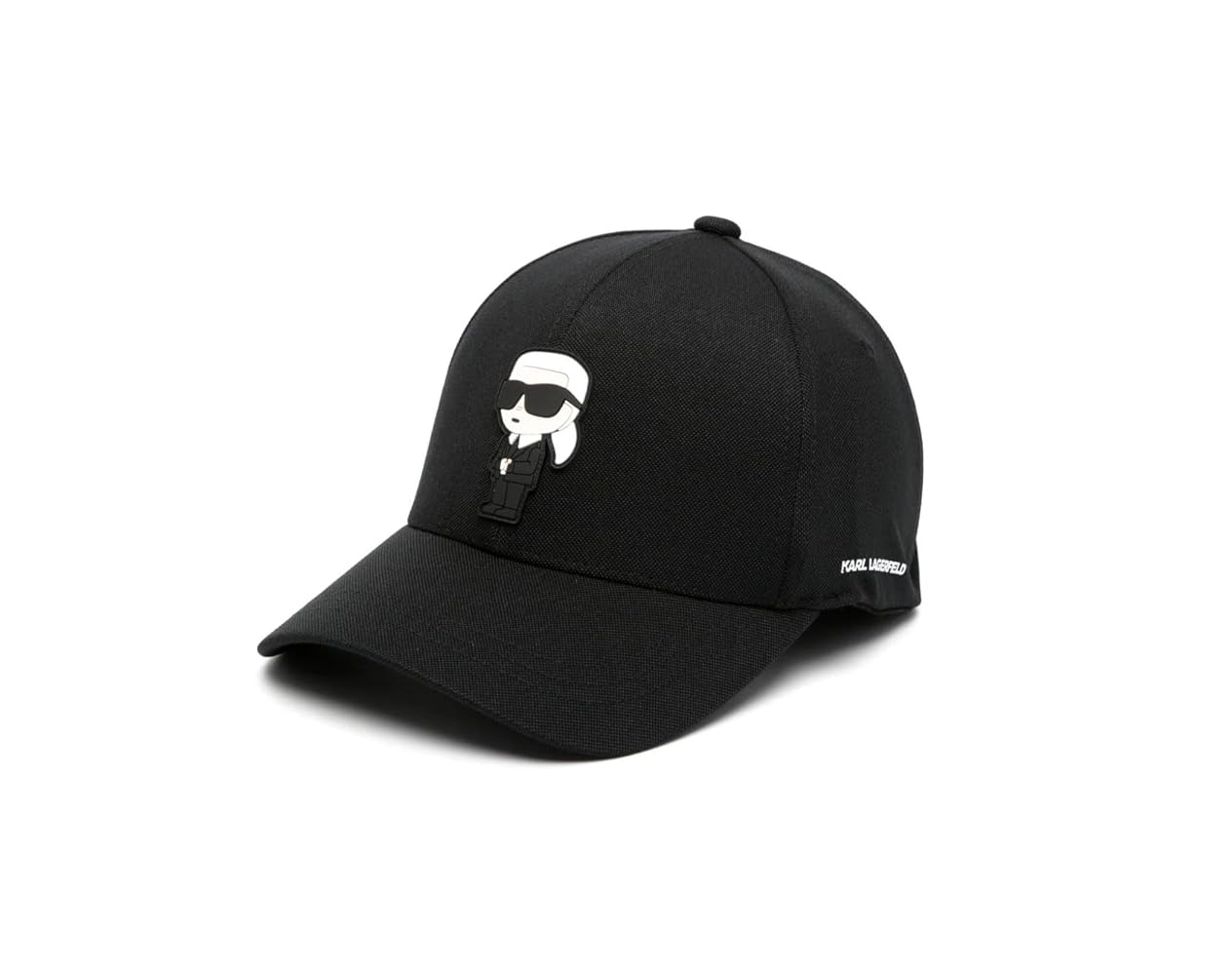 KARL LAGERFELD Men's Karl Patch Baseball Cap, Black at
