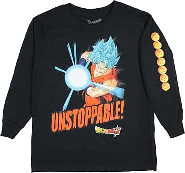 Amazon.com: Dragon Ball Super Boys' Goku Unstoppable
