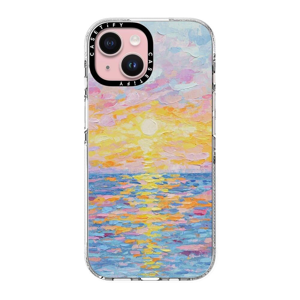 Coque iPhone 15 CASETiFY contre les chutes de 2 m avec technologie MagSafe intégrée