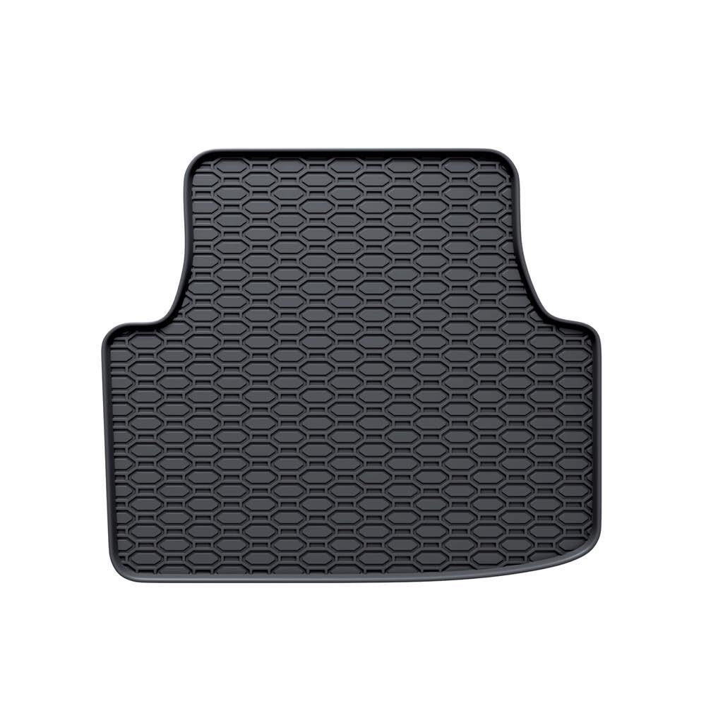 Mossa Alfombrillas Goma aptas para VW Tiguan II SUV 2016-2024 4 uds. Negro