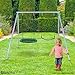 HyperMotion Swing HYP2 Gartenschaukel-Set - Doppel- & Nestschaukel mit Gestell, höhenverstellbar von 85-140 cm, belastbar bis 200 kg, geeignet für 2-3 Kinder