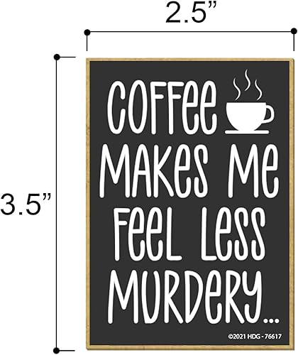 Miniatura 4 de Honey Dew Gifts, Happiness is a Cup of Coffee and My Bible, 2.5 x 3.5 pulgadas, fabricado en Estados Unidos, decoraciones de casilleros, imanes de