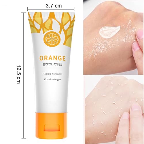 Miniatura 4 de Exfoliante de gel exfoliante naranja para la cara y la piel del cuerpo, exfoliante facial de gel natural para pelar naranja, exfoliante facial