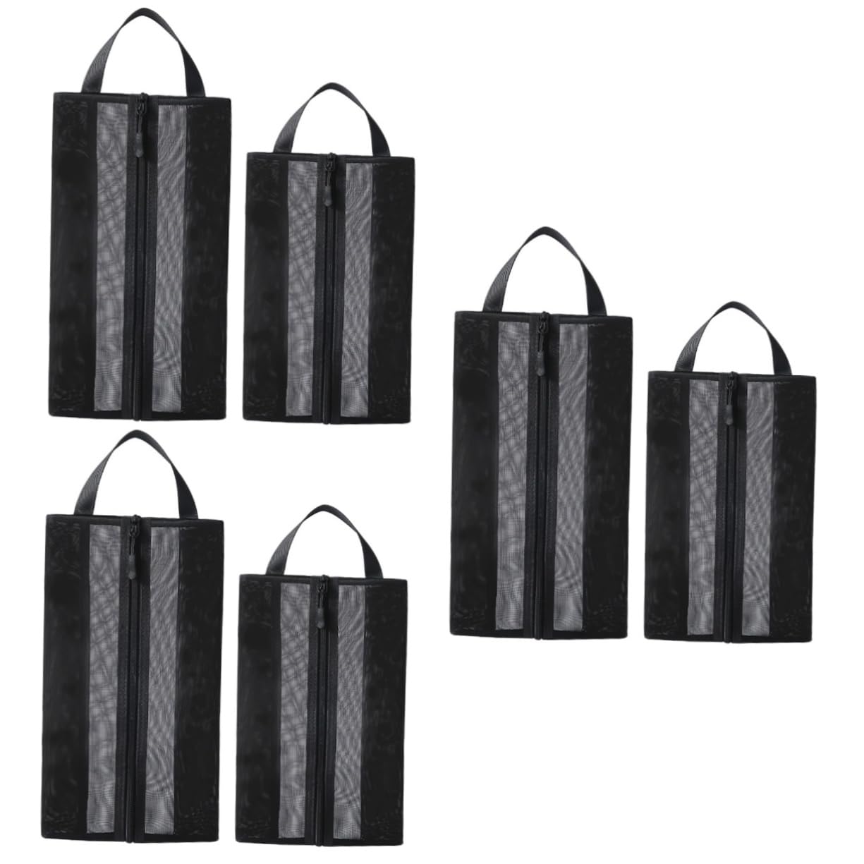 SOIMISS 6stücke Reise Schuhbeutel Atmungsaktive Aufbewahrungstaschen Für Schuhe Transparente Organizer Für Reisen Staubdichte Lagerung Praktische Schuhtaschen Für Männer Und Frauen