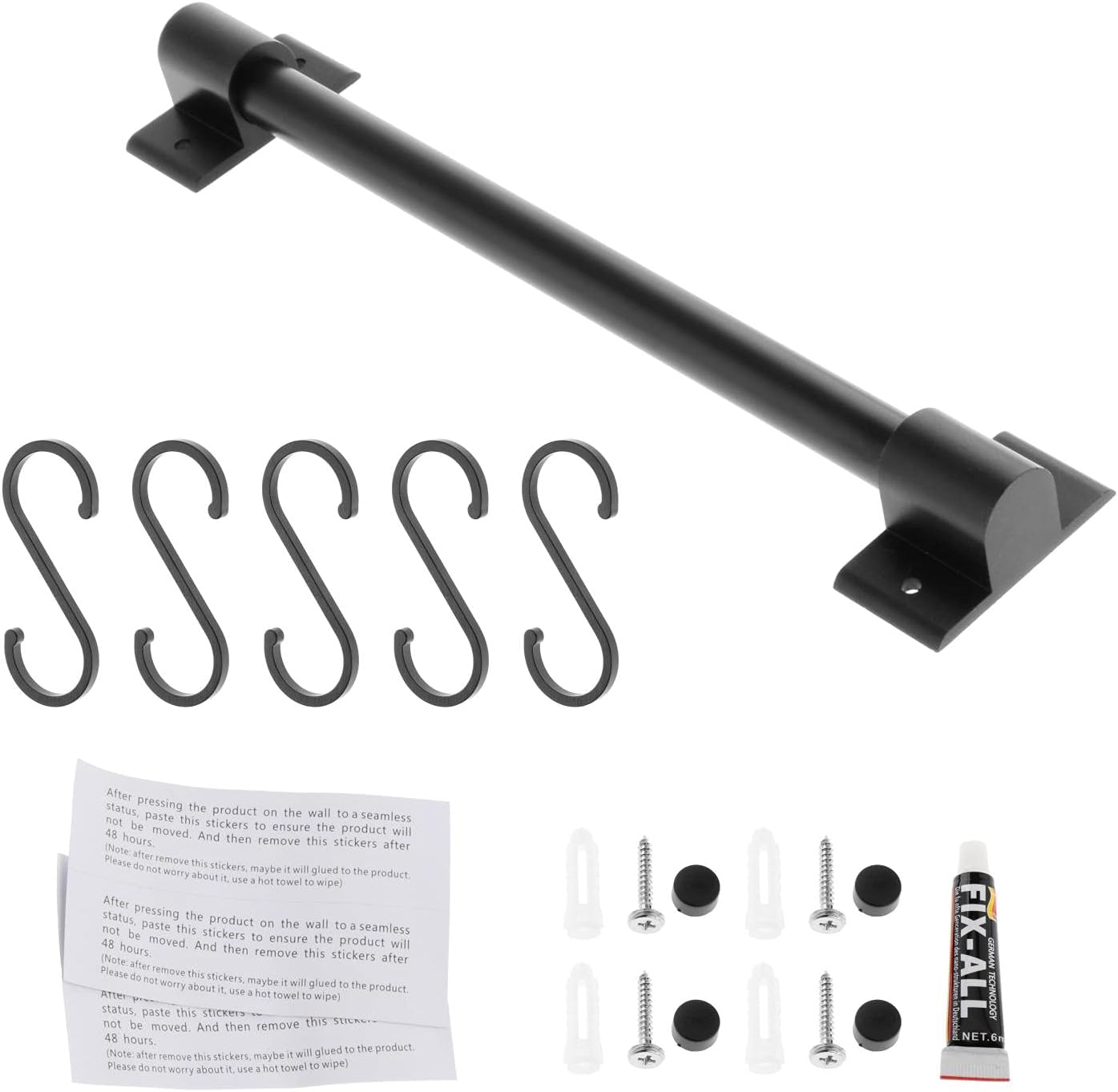 Storage Shelf Hanging Hooks Multifunction Hanger Kitchen