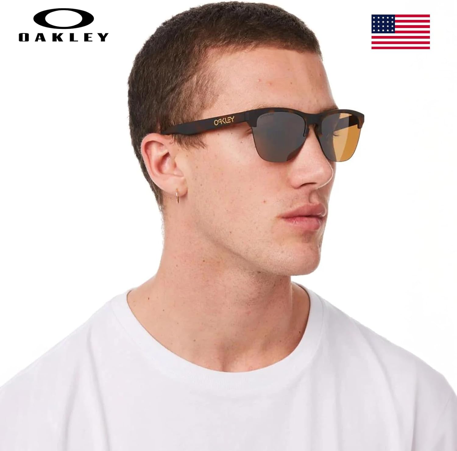 Oakley FROGSKINS LITE OO9374 Round Shape Sunglasses With Official Eyewear Kit