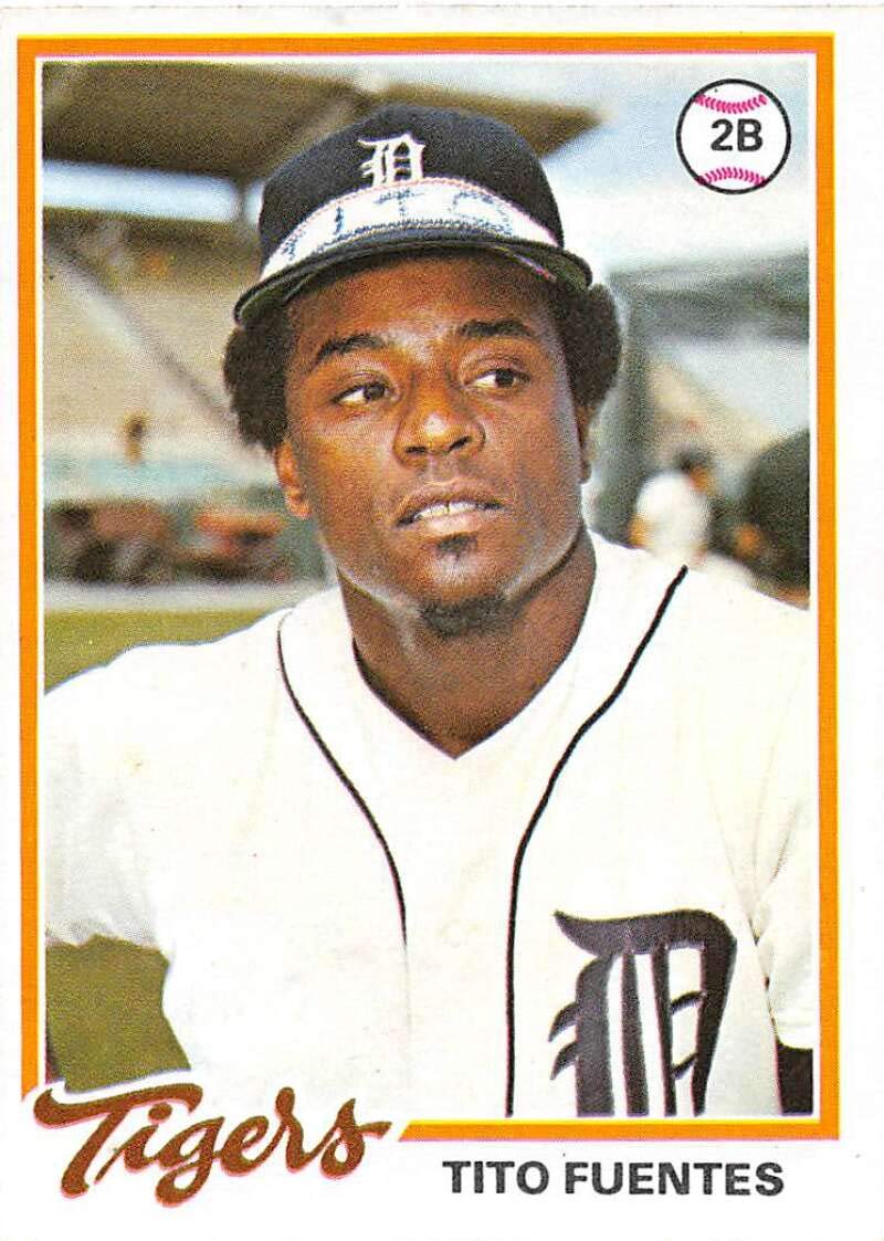 Detroit Tigers Toppsカード図鑑1952-1987 Amazon.com: 1978 Topps #385 Tito Fuentes Detroit Tigers MLB