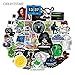 Produktbild BLOUR 98Pcs / Pack Coole Programmierung Hacker Aufkleber Logo Internet-Software für Fall Laptop Motorrad Skateboard Gepäck Aufkleber Kinder
