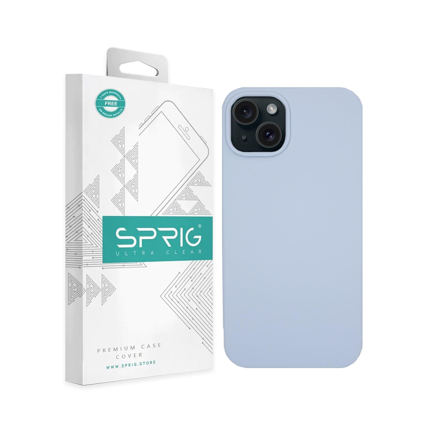 SPRIG Compatible with Apple iPhone 15 Plus Liquid Silicone Magsafe Designer Back Case Cover with Camera Protection Drop Tested Shock Proof for Boys and Girls (Light Blue) (B0CNK2V9FJ) Amazon Price History, Amazon Price Tracker