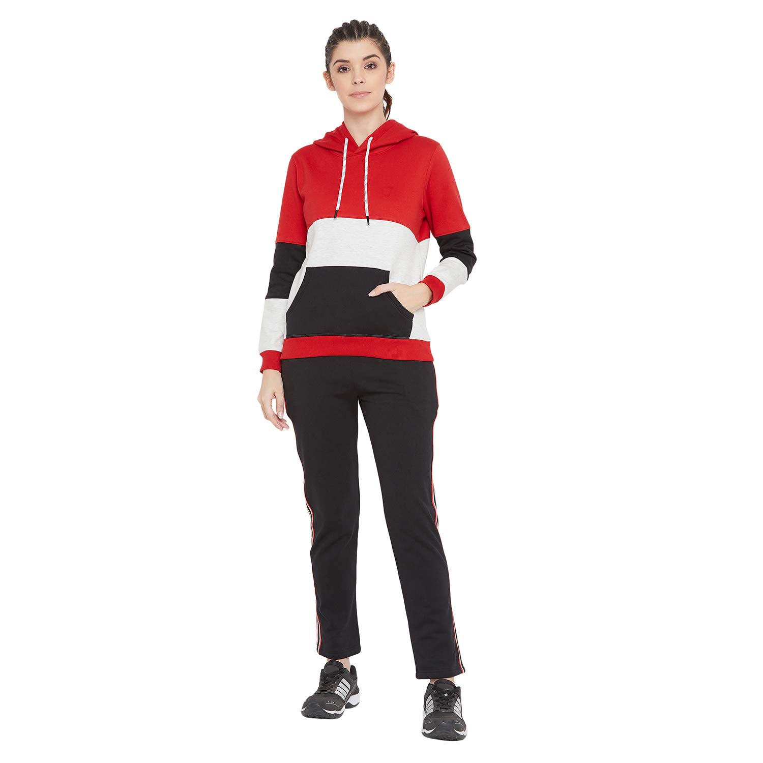 Bishop Cotton Women's Regular Fit Tracksuits