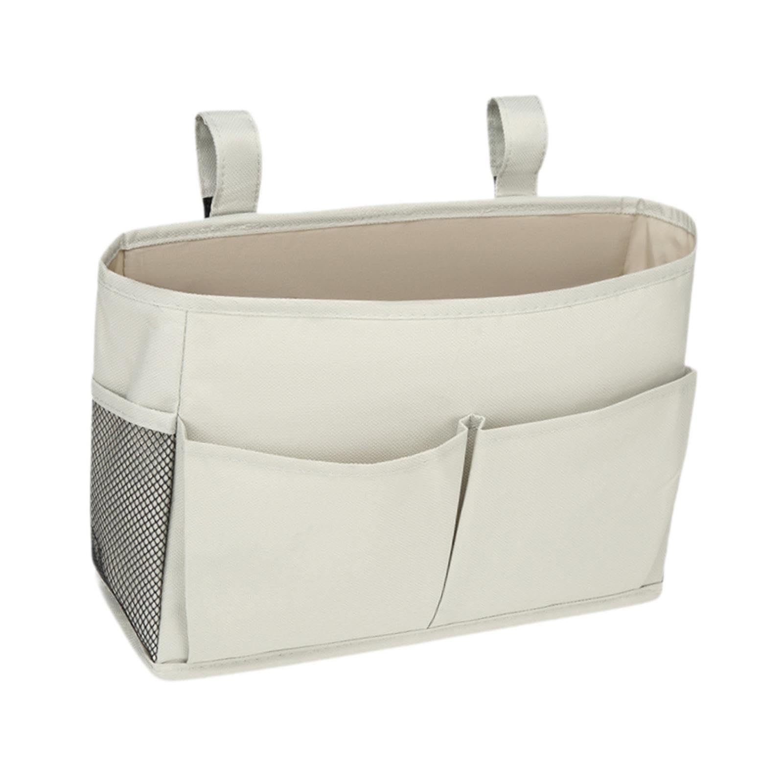 Bedside Caddy Hanging Bed Organizer for Magazine Lightweight Multifunctional Light Gray-image-12