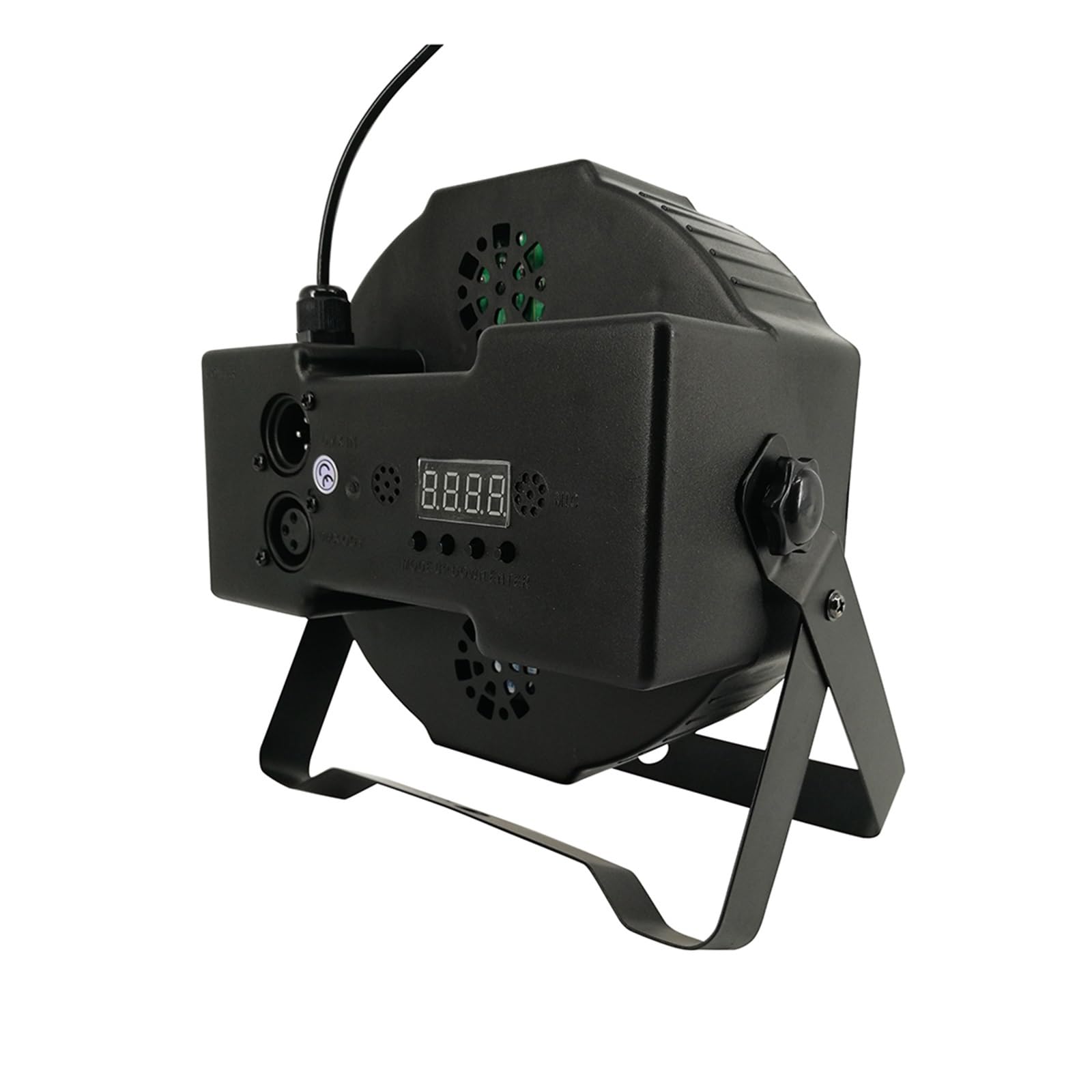 Luci da palcoscenico, LED Par 7x12W RGBW 4IN1 Illuminazione professionale for effetto palcoscenico Atmosfera di discoteca DJ Music Party Club Dance Floor