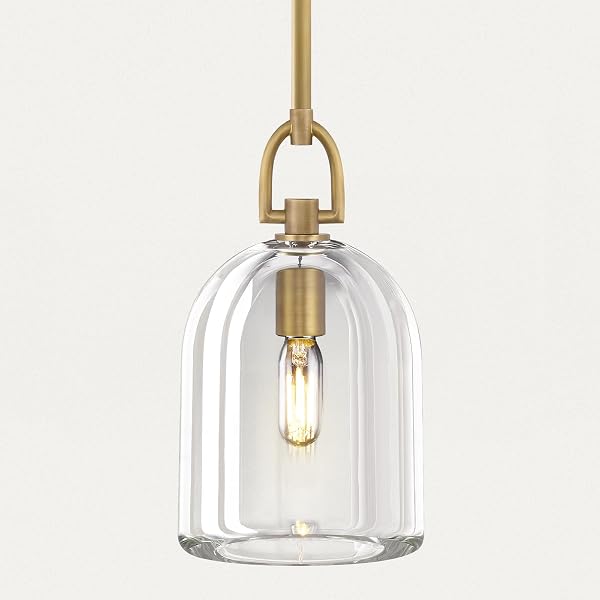 ZHTIECHUI Crystal Pendant Light Fixtures, Modern Pendant Lights Kitchen Island